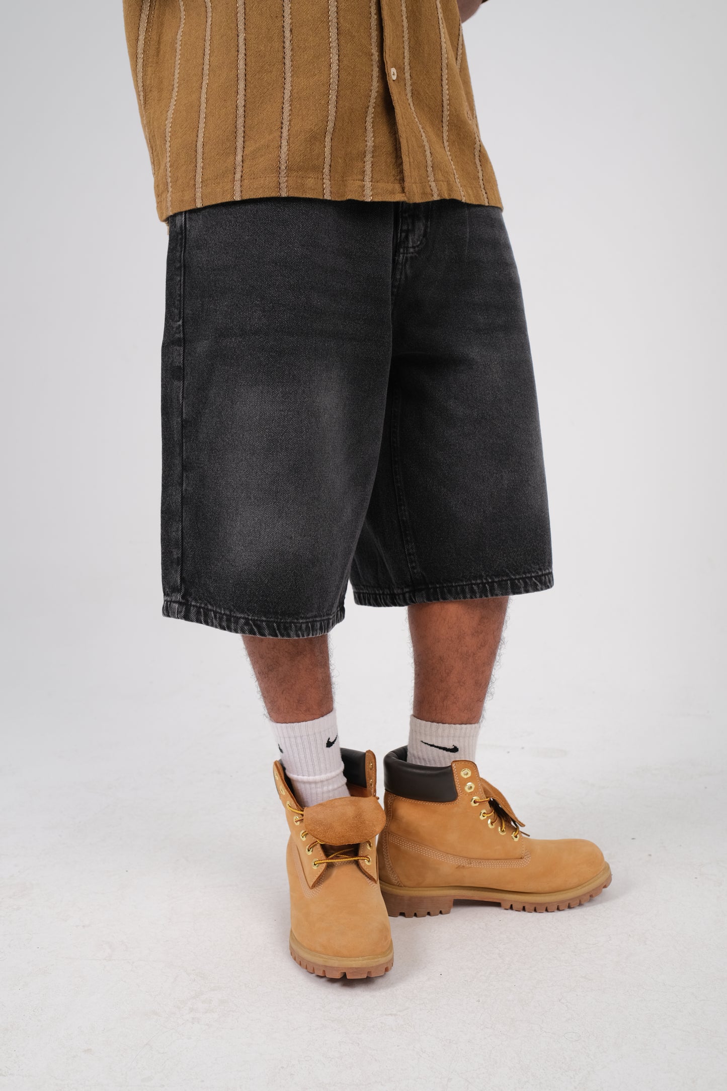 BAGGY FIT DENIM SHORTS