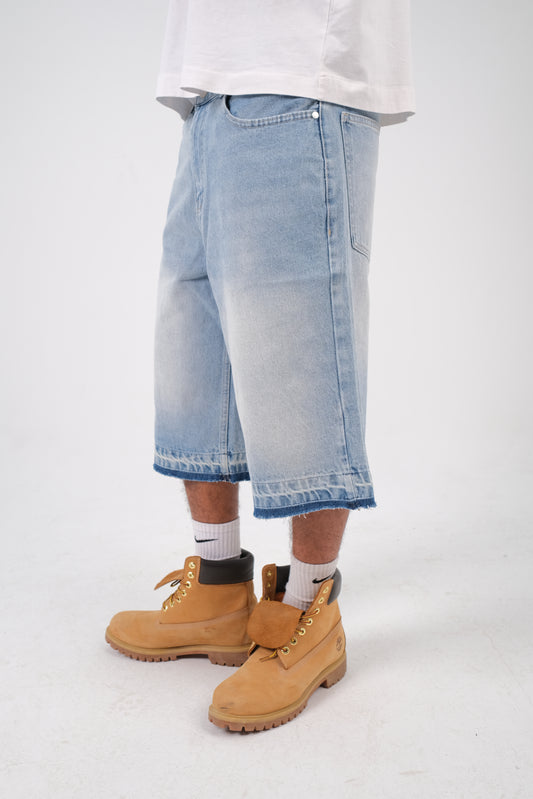 BAGGY FIT DENIM SHORT SPECIAL EDITION UNFINISHED