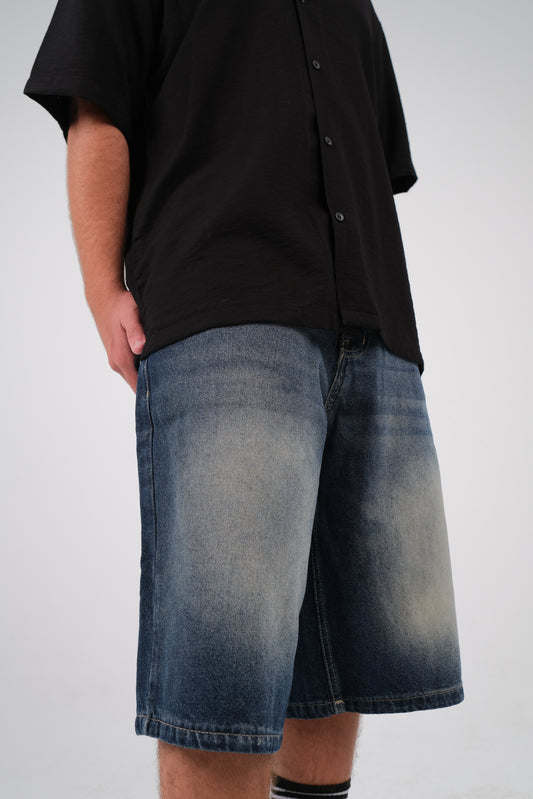 BAGGY FIT DENIM SHORTS